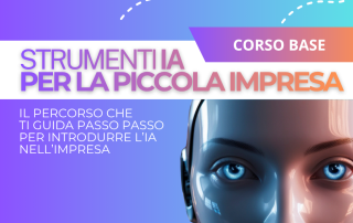 CORSO INTELLIGENZA ARTIFICIALE PER PICCOLE IMPRESE